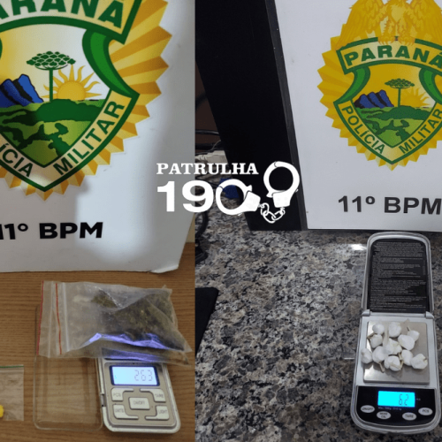 Fim de Semana com Ocorrências de Tráfico de Drogas e Apreensões na Região