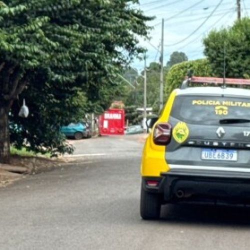 Tiros mobilizam equipes policiais em Goioerê