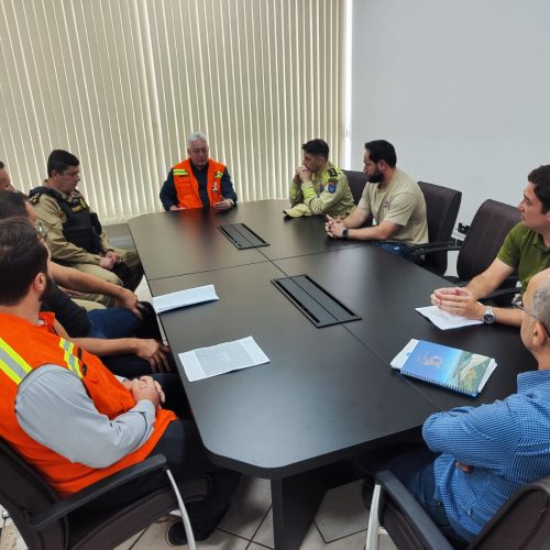 Prefeitura de Campo Mourão reforça integração das forças públicas em ações da Defesa Civil