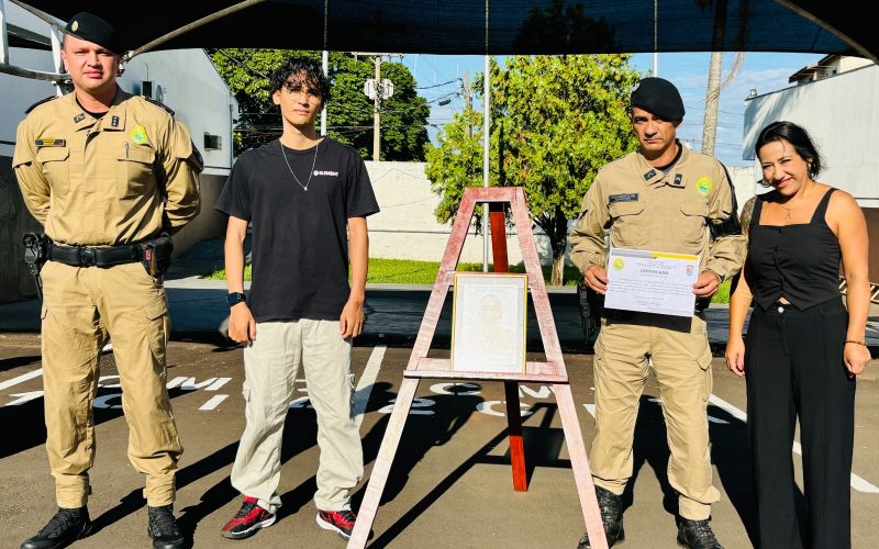 3º Sargento Scheffer é o Destaque do Mês de Dezembro de 2025 no 11º BPM