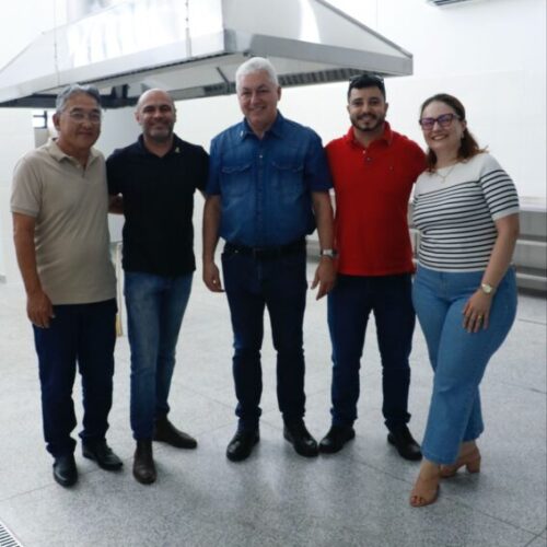 Prefeitura realiza visita técnica e obra do Restaurante Popular entra na fase final em Campo Mourão