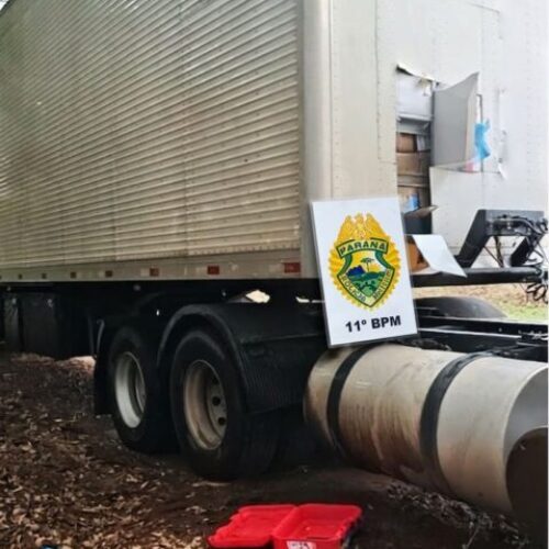 PM intercepta roubo de carga após confronto armado em Engenheiro Beltrão