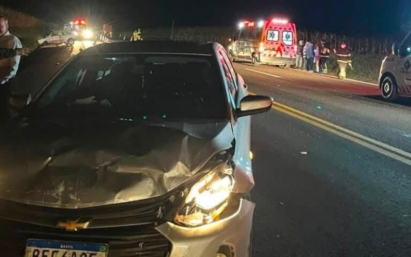 Colisão frontal na BR-369 deixa um morto e criança em estado grave entre Juranda e Campo Mourão