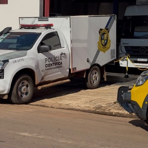 Homem é executado a tiros em local de trabalho em Campo Mourão