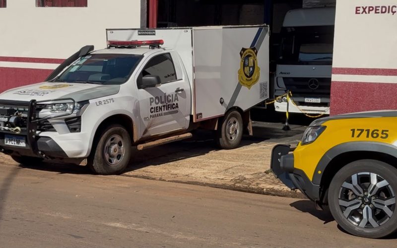Homem é executado a tiros em local de trabalho em Campo Mourão
