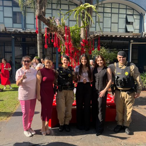 UNESPAR inaugura Banco Vermelho em Campo Mourão para conscientização contra o feminicídio