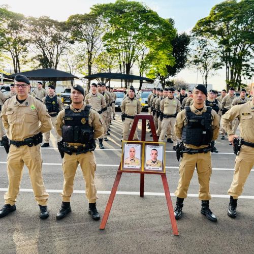 11º Batalhão da PM homenageia policiais militares em solenidade de “Destaque do Mês” em Campo Mourão