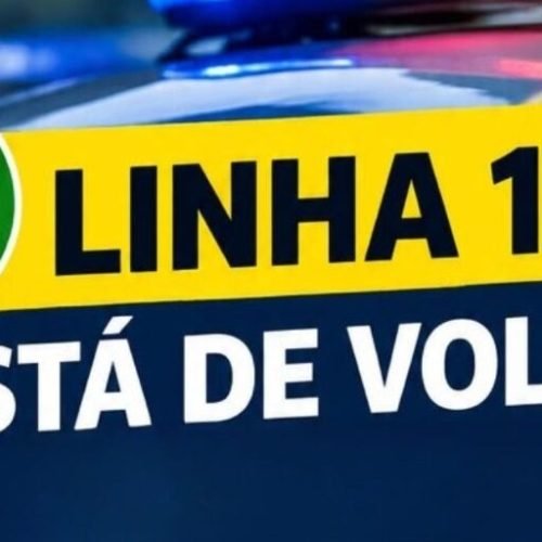 LINHA 190 DO 11º BPM É RESTABELECIDA E VOLTA A OPERAR NORMALMENTE