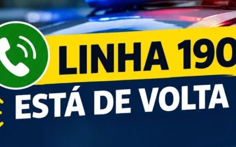 LINHA 190 DO 11º BPM É RESTABELECIDA E VOLTA A OPERAR NORMALMENTE