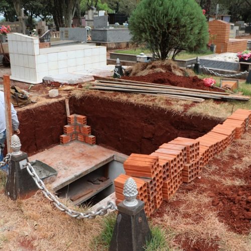 Obras no Cemitério para o Dia de Finados até dia 28 de outubro