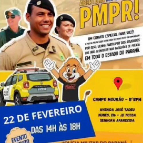 11º BPM promove evento “Abertura dos Quartéis” para fortalecer integração com a comunidade