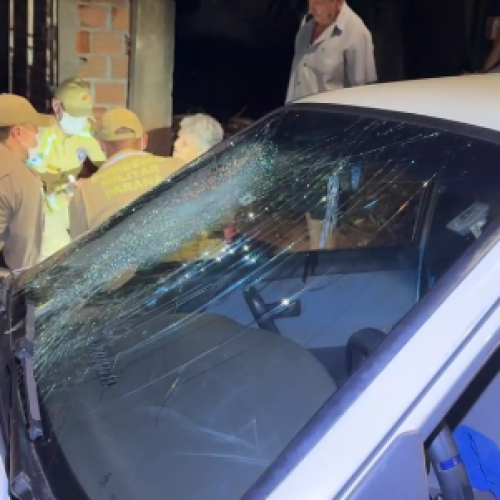 Idosa de 72 anos fica ferida após ser atropelada na Avenida das Torres, em Campo Mourão