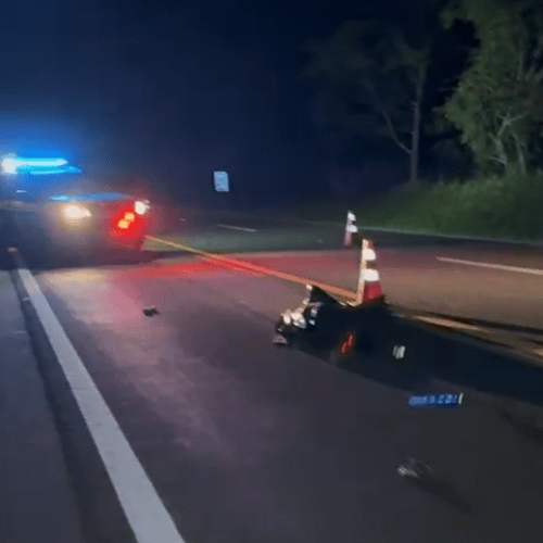 Ciclista morre atropelado na BR-487 em Campo Mourão