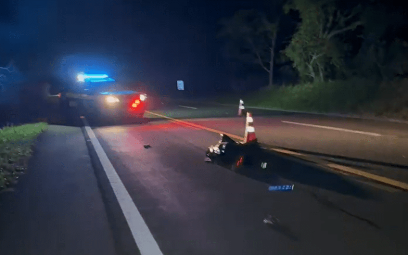 Ciclista morre atropelado na BR-487 em Campo Mourão