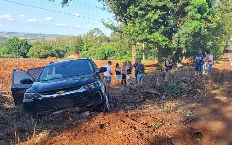 Acidente na PR-082 deixa um idoso morto e dois feridos entre Engenheiro Beltrão e Terra Boa