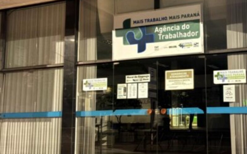 Agência do Trabalhador de Campo Mourão registra recorde com 623 vagas de emprego disponíveis