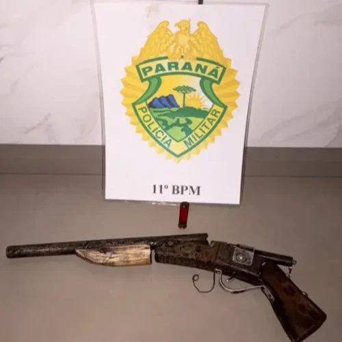 PM prende homem por posse de arma e ameaças em Roncador