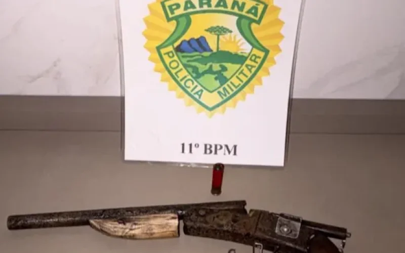 PM prende homem por posse de arma e ameaças em Roncador