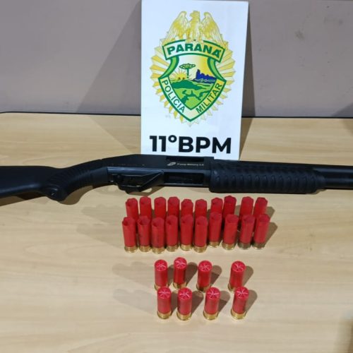 Homem é preso em Barbosa Ferraz por disparos de arma de fogo e perturbação do sossego