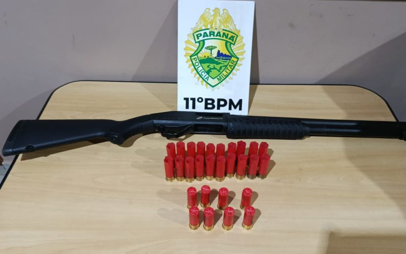 Homem é preso em Barbosa Ferraz por disparos de arma de fogo e perturbação do sossego