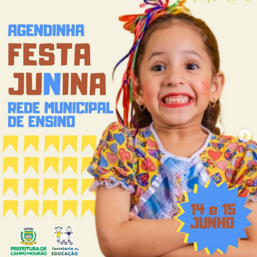 A temporada mais animada do ano começou na Rede Municipal de Ensino de Campo Mourão!