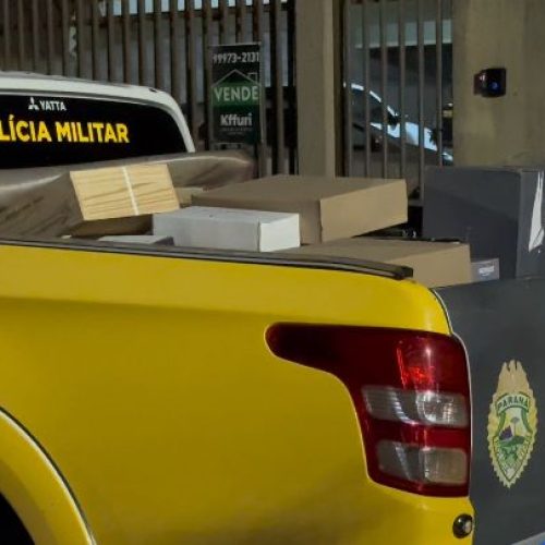Família é alvo de assalto em Campo Mourão; morador reage e acaba detido
