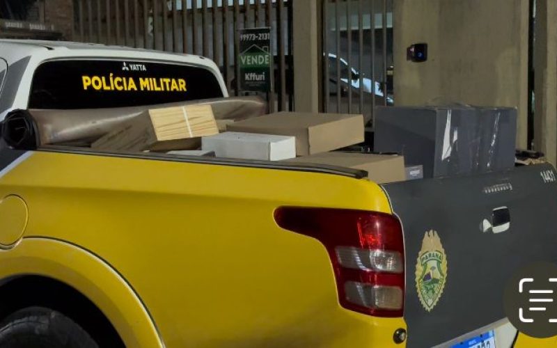 Família é alvo de assalto em Campo Mourão; morador reage e acaba detido