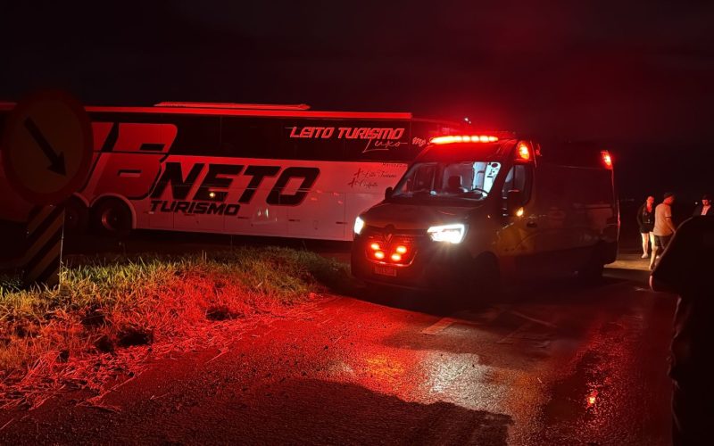 Polícias realizam cerco a assaltantes de ônibus na BR-369 após perseguição e disparos