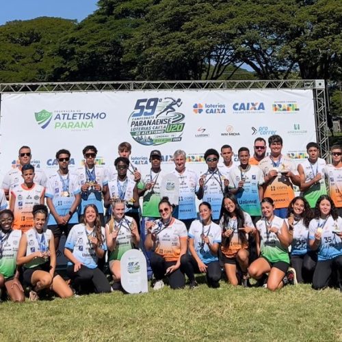 Atletismo de Campo Mourão conquista título geral do Campeonato Paranaense Sub-20