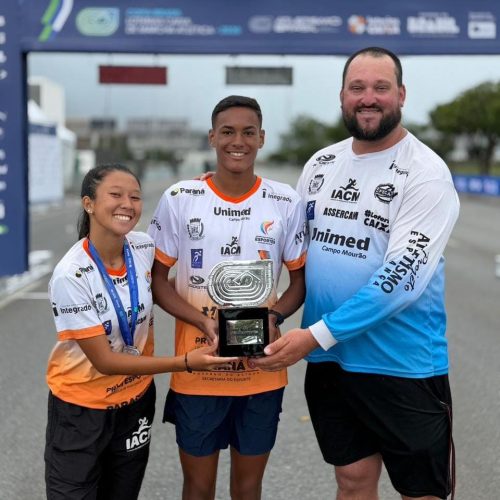 Atletismo de Campo Mourão conquista pódio nacional na Copa Brasil de Marcha Atlética