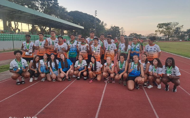 Atletismo de Campo Mourão foi campeão geral do Paranaense Sub-18