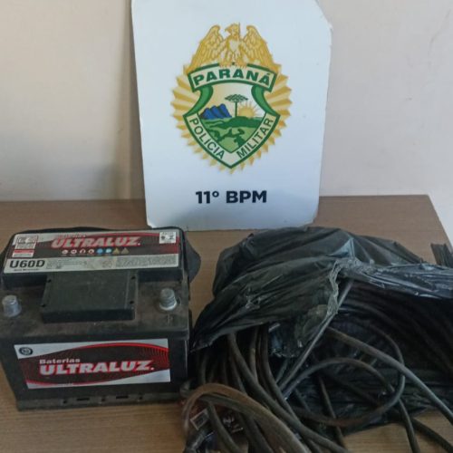 Homem é preso após invadir residência e furtar objetos na área central de Campo Mourão