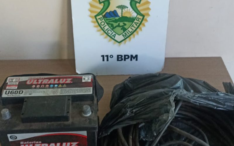 Homem é preso após invadir residência e furtar objetos na área central de Campo Mourão