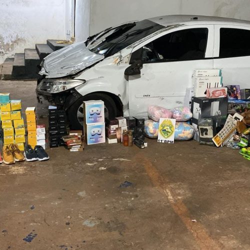 Após roubo em rodovia, Polícia Militar encaminha autor e recupera objetos em Engenheiro Beltrão