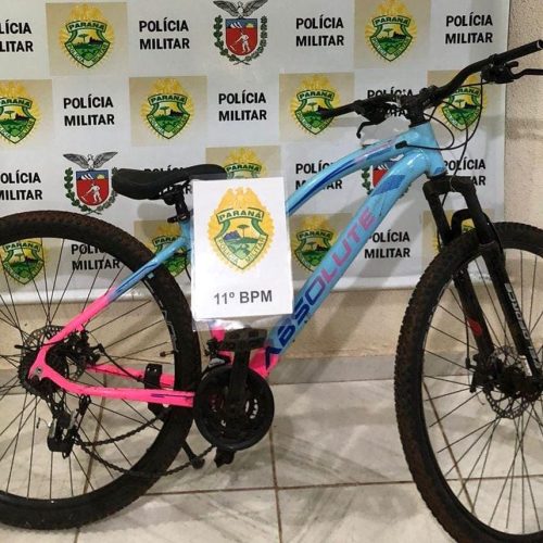 PM recupera bicicleta furtada em Araruna