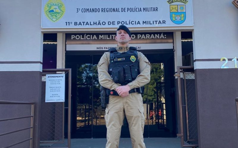 Cadete do 2º Ano do CFO Inicia Estágio no 11º BPM