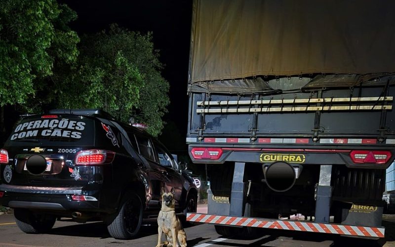 PM recupera semirreboque roubado em posto de combustíveis em Campo Mourão