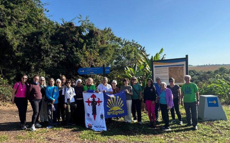 Caminho Iniciático de Santiago de Compostela de Campo Mourão começa a receber turistas