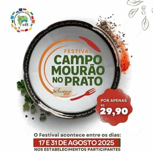 Campo Mourão no Prato: Festival Gastronômico de Inverno Agita a Cidade a partir de Domingo