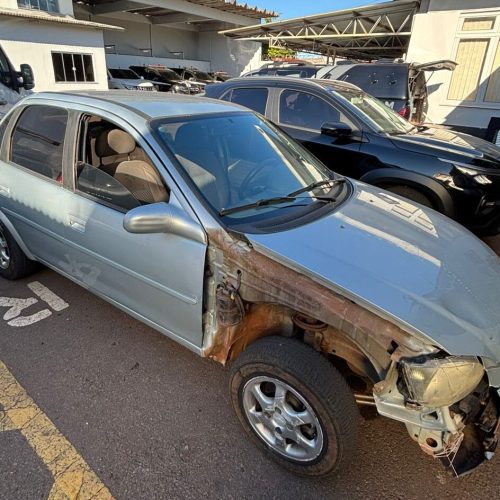 Polícia Civil apreende carro que atropelou adolescentes e prende suspeito em Campo Mourão