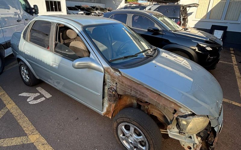 Polícia Civil apreende carro que atropelou adolescentes e prende suspeito em Campo Mourão