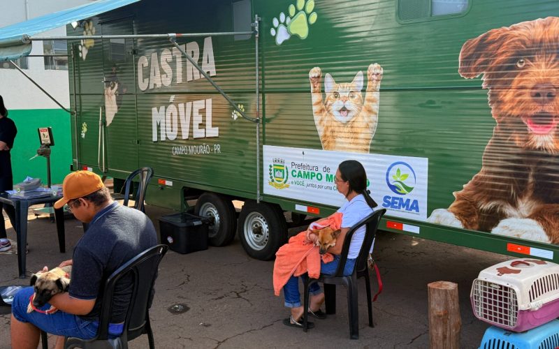 Castramóvel terá inscrições na região 2 no sábado, dia 30 de maio