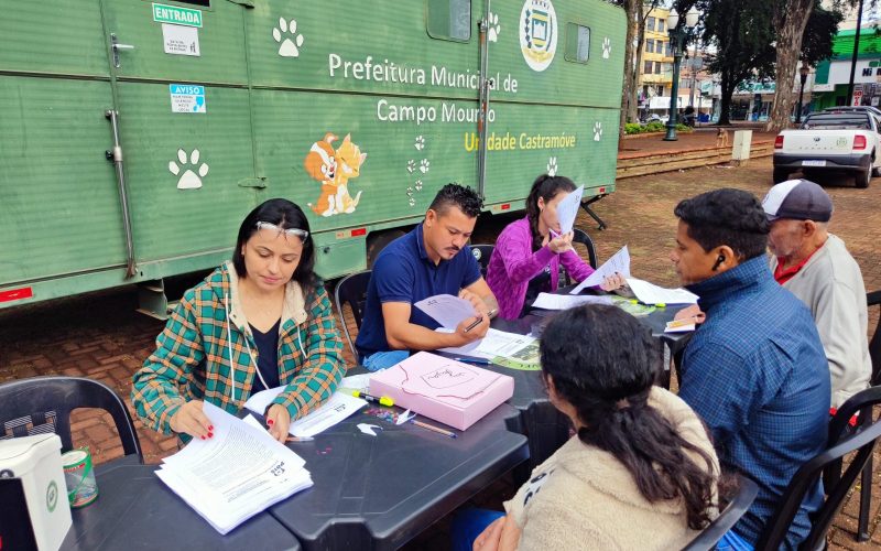Prefeitura de Campo Mourão realiza inscrições para o Castramóvel neste sábado (06)