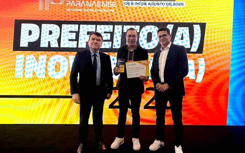 Campo Mourão é premiada no 11º Congresso Paranaense de Cidades Digitais e Inteligentes
