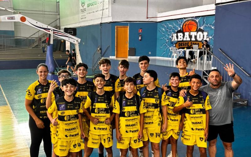 A Nova Geração em Quadra! Campo Mourão Basquete Sub-13 estreia no Campeonato Paranaense