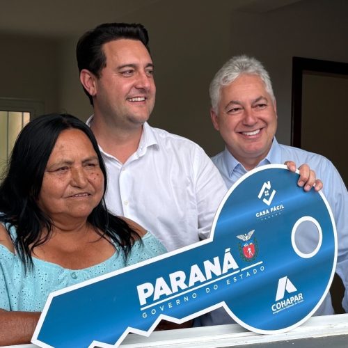 Campo Mourão inaugura Condomínio do Idoso com presença do governador Ratinho Junior