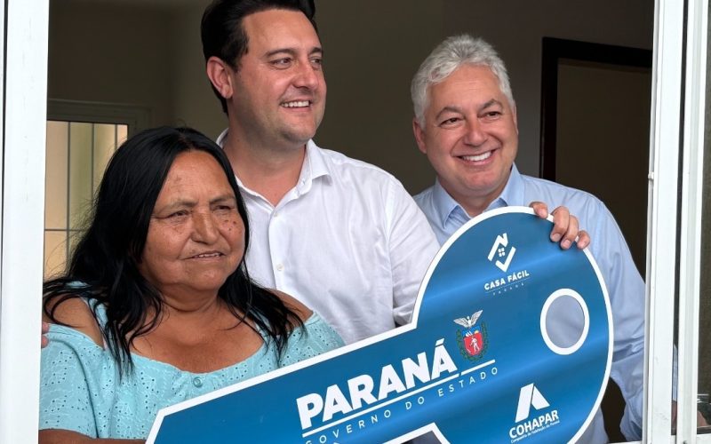 Campo Mourão inaugura Condomínio do Idoso com presença do governador Ratinho Junior