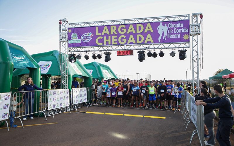 Prefeitura de Campo Mourão abre lote extra de inscrições para a 1ª etapa do Circuito de Corridas de Rua 2026