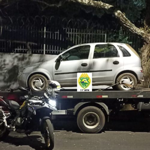 Veículo Roubado é Recuperado em Campo Mourão pela PM