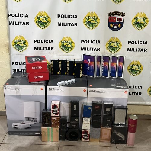 Apreensão de Mercadorias do Paraguai na BR-369 em Juranda